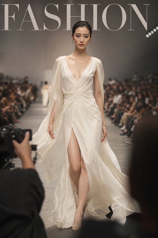 巴黎时装周风格时尚封面 / Paris Fashion Week Style Fashion Cover，人像与摄影，人像、时尚、人像与摄影，案例输出图 1