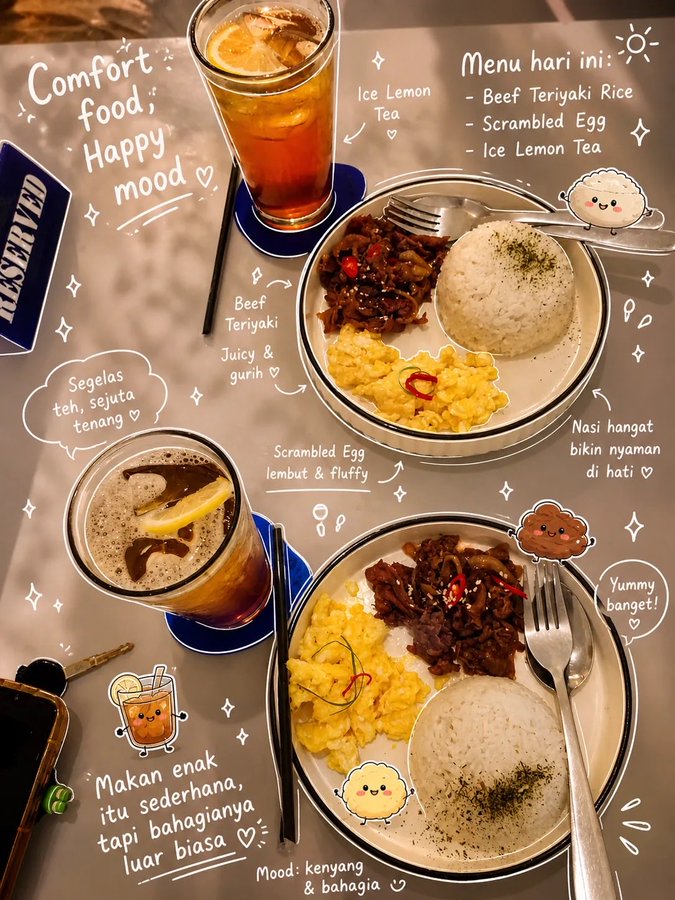 温馨美食的特写摄影 / Cozy Food Photography，角色设计，角色、极简、角色设计，案例输出图 1