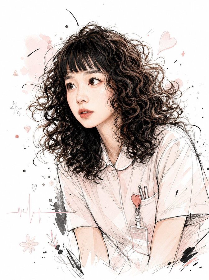 以极烂画风重绘指定图像 / Redraw Image In Terrible Style，海报与插画，海报、插画、海报与插画，案例输出图 2