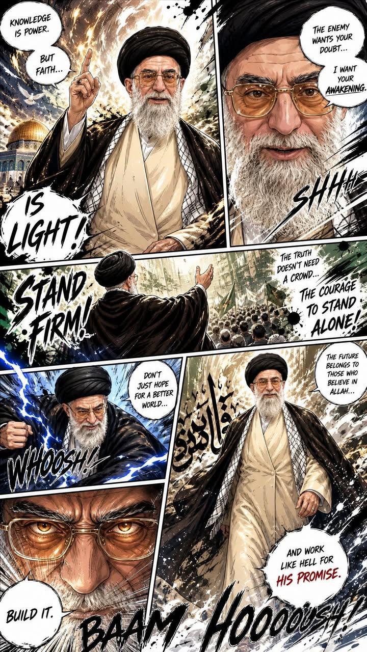 以参考照创作彩色漫画页 / Create Full Page Colored Manga From Photo，角色设计，电影感、插画、角色，案例输出图 2
