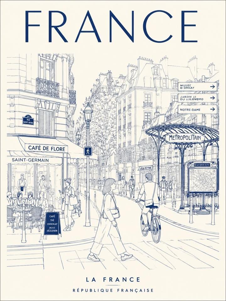 极简主义东京都市生活单色线条海报 / Minimalist Tokyo Line Art Travel Poster,角色设计,霓虹、时尚、海报,案例输出图 1