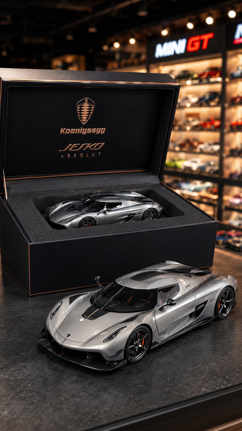 豪华合金车模玩具摄影与精美礼盒 / Premium Diecast Car Toy Photography Packaging，人像与摄影，人像、电影感、产品图，案例输出图 2