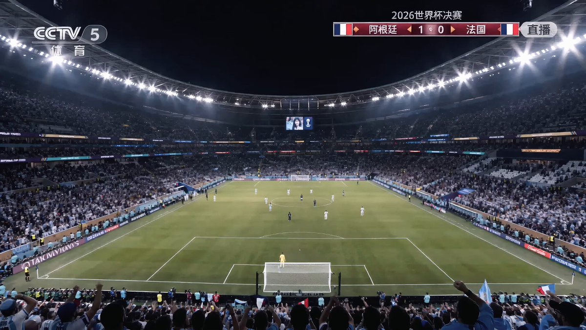 2026世界杯阿根廷女球迷故事板 / 2026 World Cup Argentina Female Fan Storyboard，UI 与社交媒体截图，插画、UI、截图，案例输出图 2