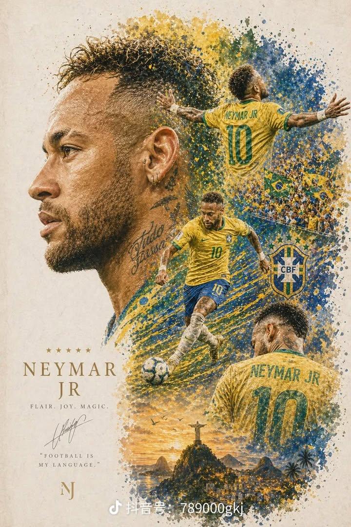 运动员电影感拼贴海报设计 / Professional Sports Athlete Collage Poster，人像与摄影，人像、电影感、海报，案例输出图 2