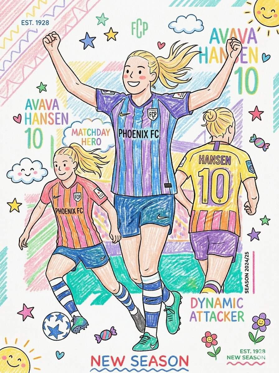 可爱童真蜡笔手绘画风转换 / Childlike Crayon Style Drawing Prompt,人像与摄影,人像、插画、人像与摄影,案例输出图 1