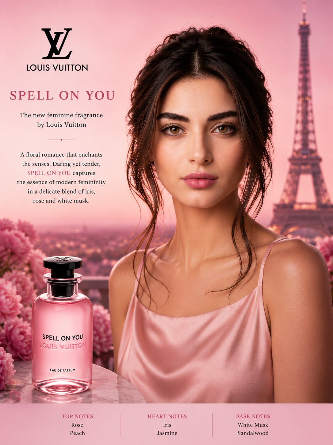黑色灵魂奢华香水巴黎之夜视觉大片 / Noireva Paris Lame Noire Perfume Campaign,人像与摄影,人像、电影感、时尚,案例输出图 1