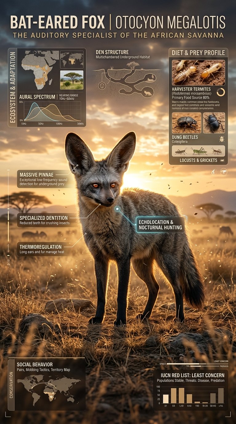 未来主义高端电影感野生动物海报 / Cinematic Futuristic Wildlife Infographic Poster,UI 与社交媒体截图,电影感、时尚、海报,案例输出图 1