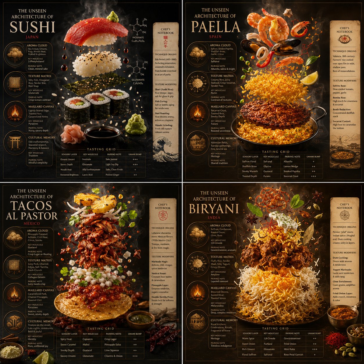 米其林级别国际美食分子架构分解图 / International Dish Molecular Gastronomy Exploded View,人像与摄影,人像、时尚、人像与摄影,案例输出图 1