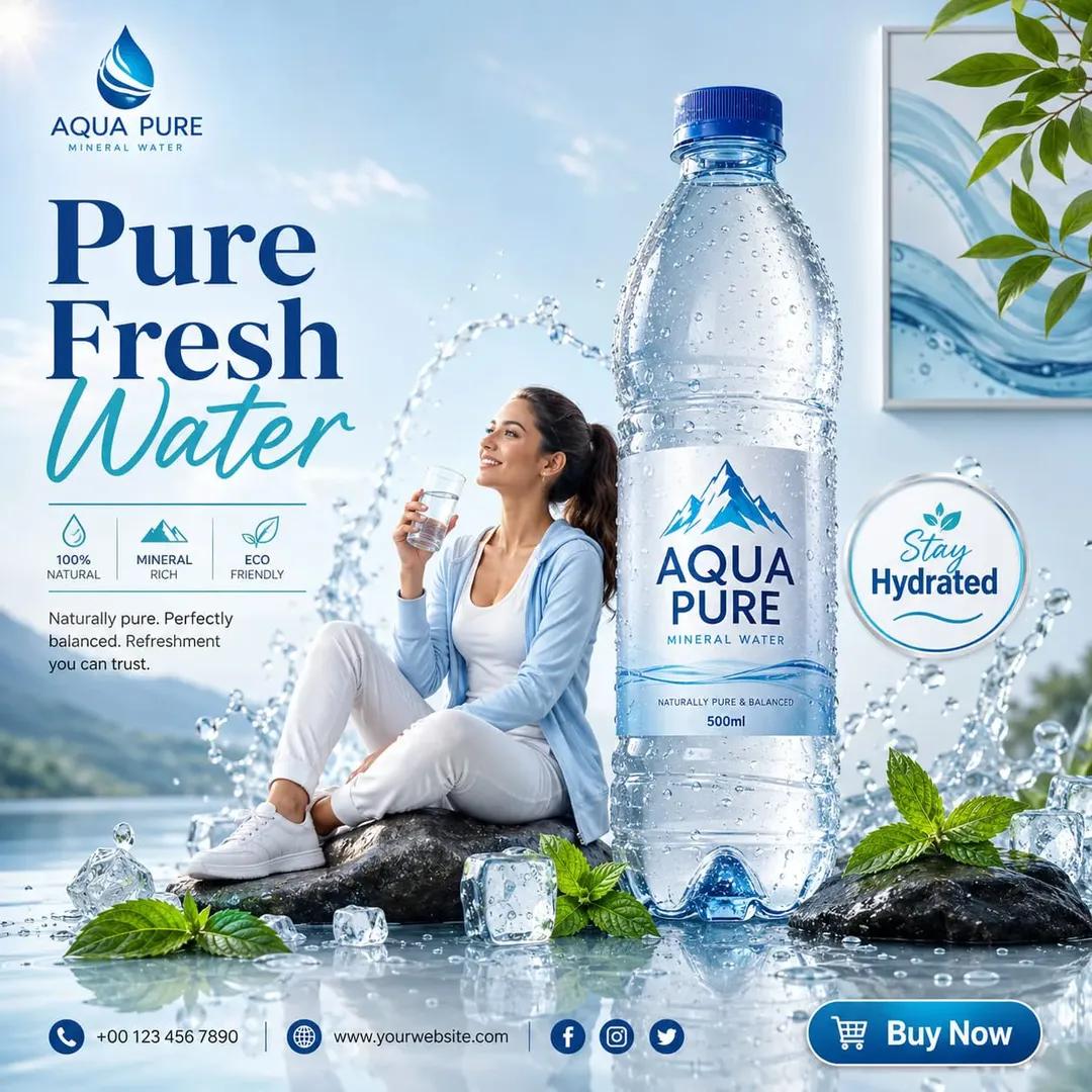 热带风情创意产品商业广告海报 / Creative Tropical Product Commercial Poster，海报与插画，海报、插画、产品图，案例输出图 1