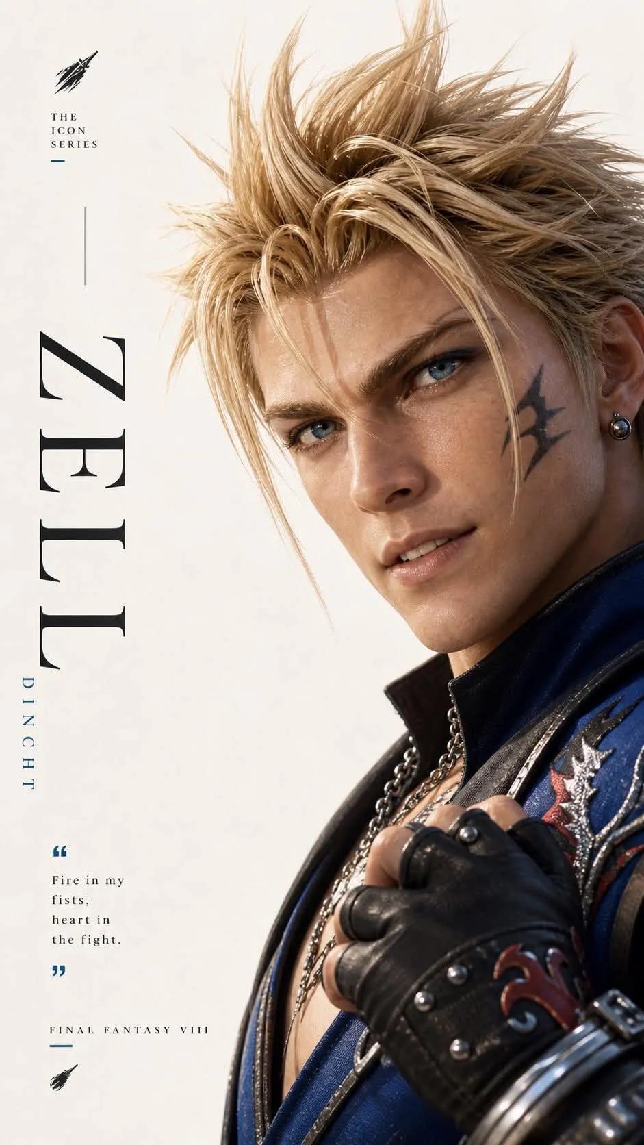 最终幻想JRPG风格写实电影感海报 / Final Fantasy Jrpg Realistic Cinematic Portrait，角色设计，人像、电影感、时尚，案例输出图 2