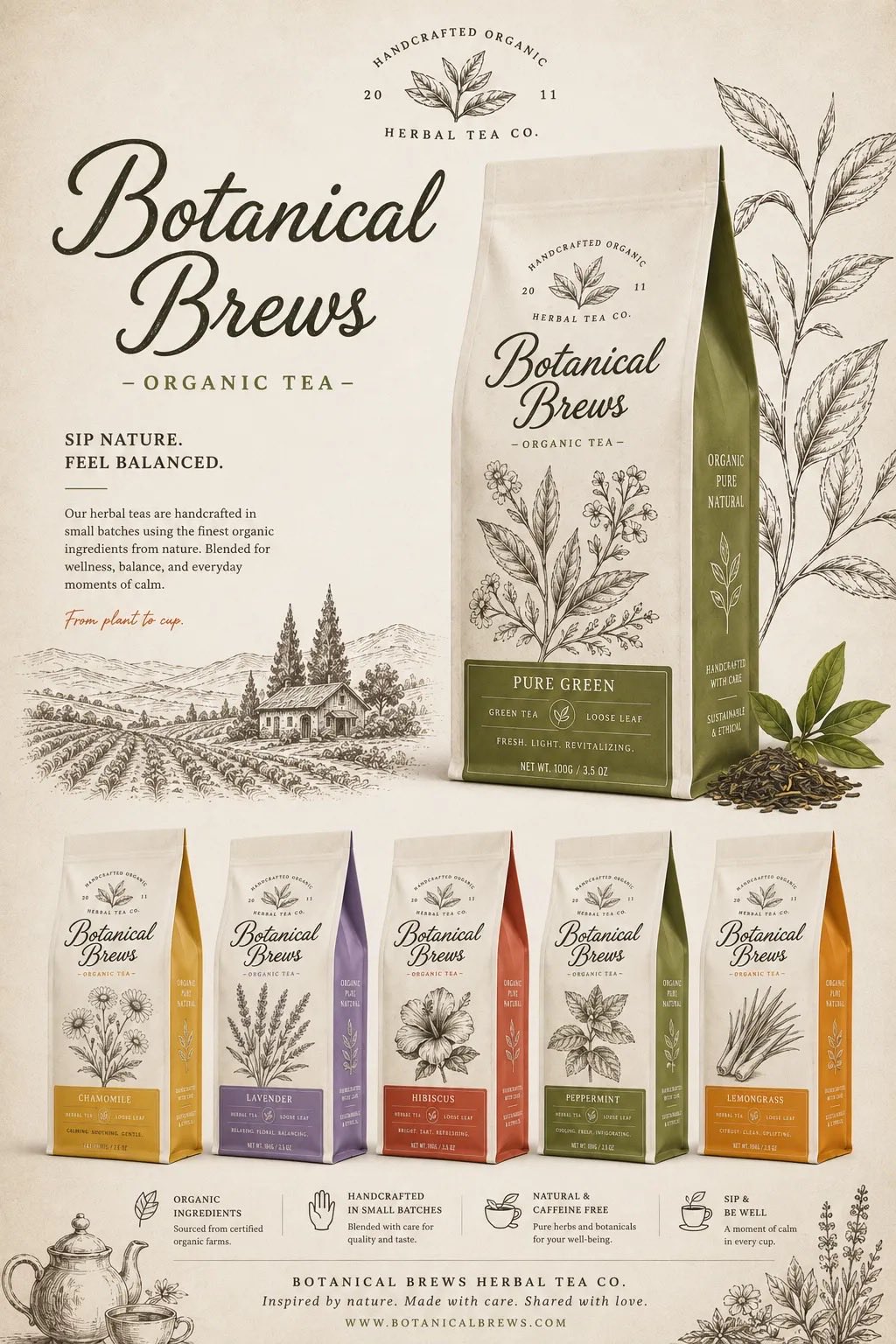 复古极简主义食品包装设计展示 / Vintage Minimalist Food Packaging Presentation，人像与摄影，人像、时尚、海报，案例输出图 2