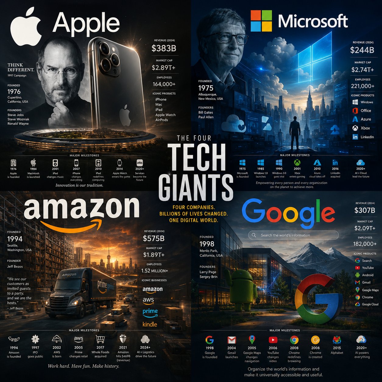 电影级品牌历史纪录片信息图海报 / Cinematic Brand History Infographic Poster Prompt，模型对比与社区，电影感、时尚、海报，案例输出图 1