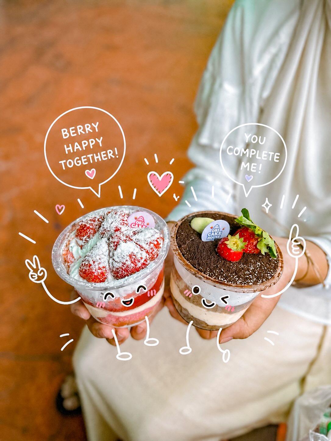 治愈系甜点摄影手绘创意涂鸦 / Kawaii Dessert Photography Doodle Overlay，人像与摄影，人像、电影感、插画，案例输出图 2