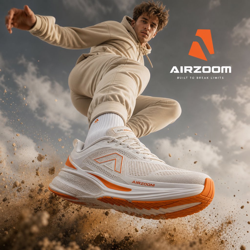 动感运动品牌视觉海报大片 / High Impact Sportswear Campaign Sneaker Visual，海报与插画，海报、插画、品牌，案例输出图 1
