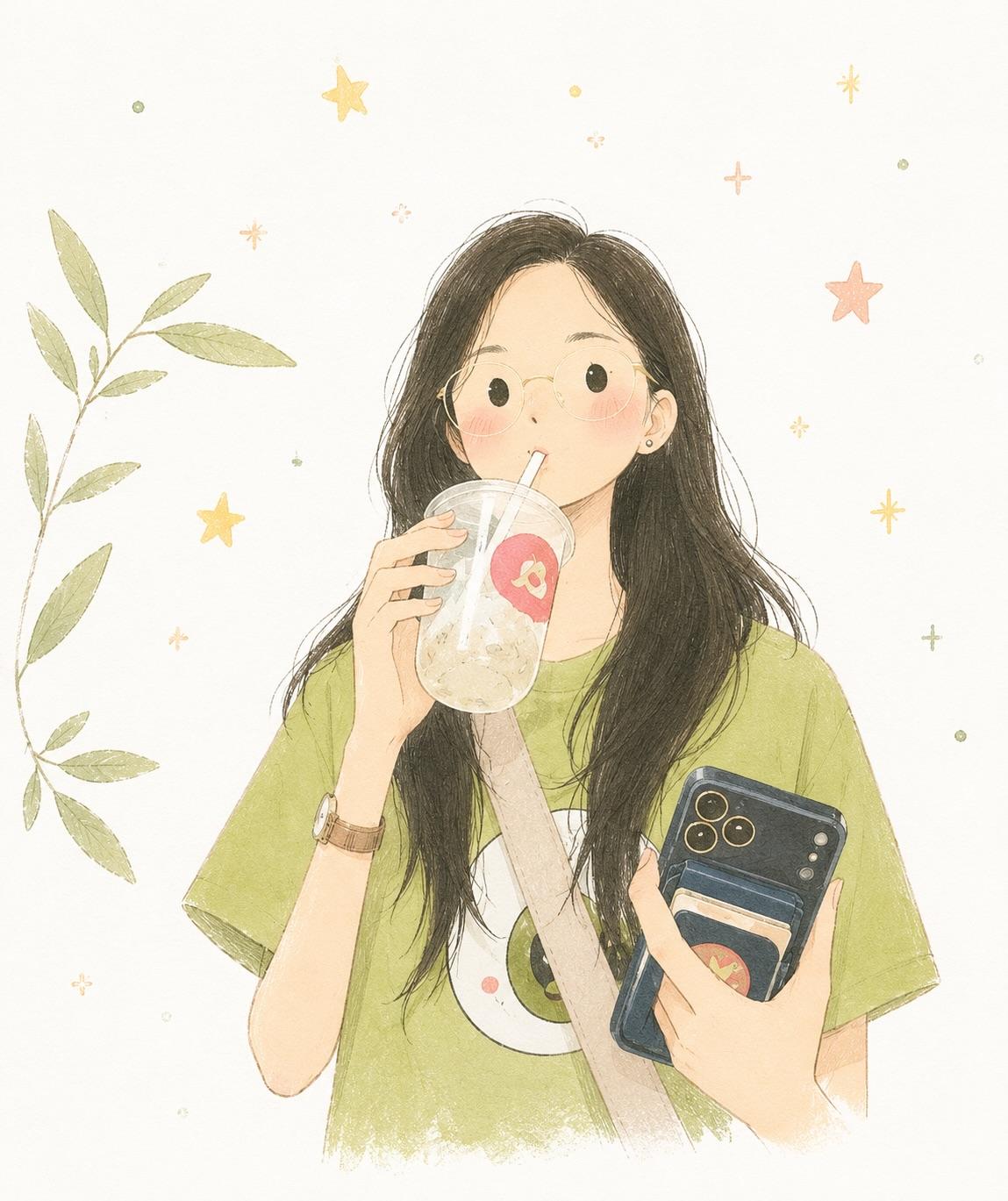 北欧极简风手绘儿童绘本插画 / Minimalist Scandinavian Children Illustration Style，角色设计，电影感、插画、角色，案例输出图 1