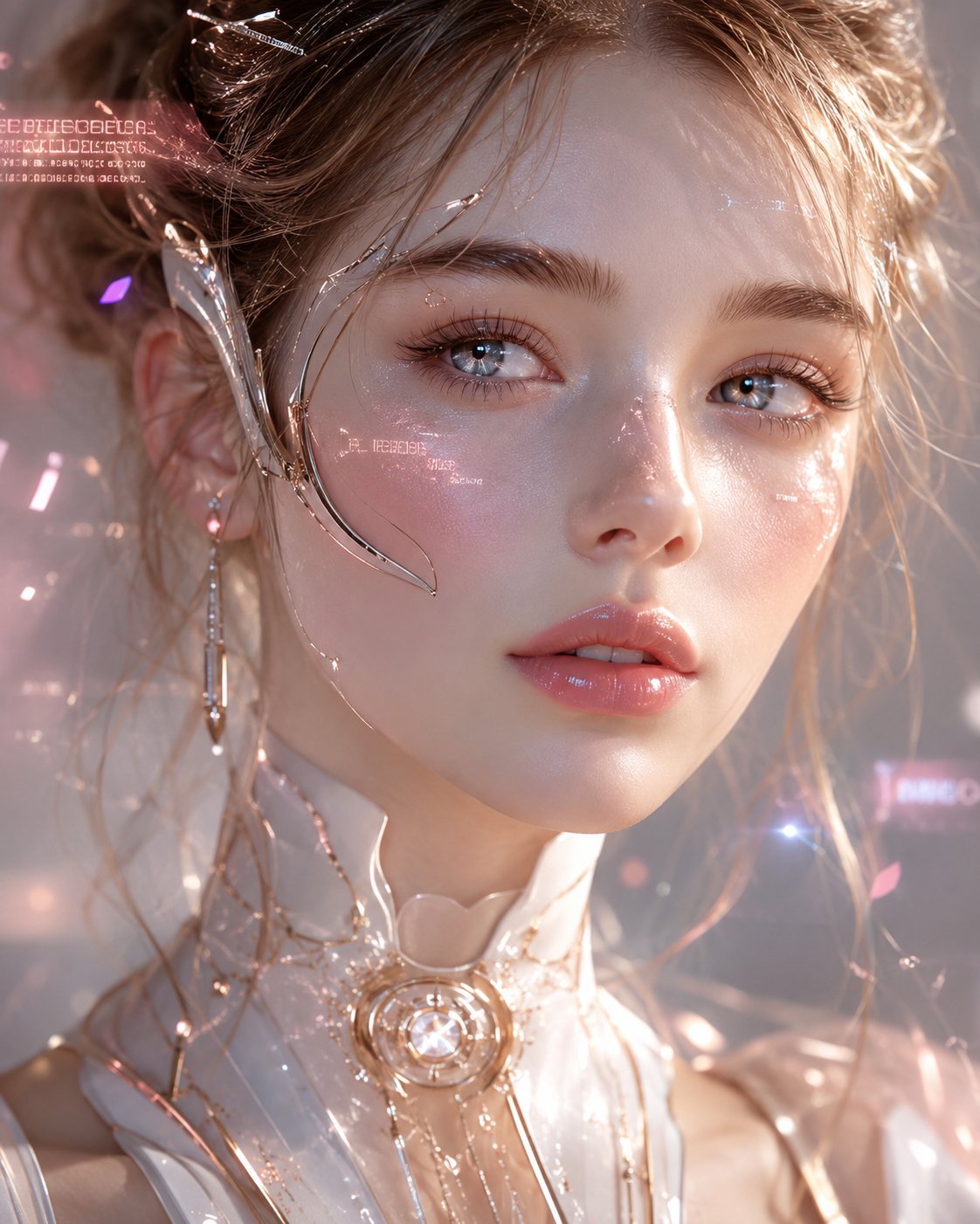 未来面孔超写实人像系列 / Faces From The Future Ai Portrait Prompt，人像与摄影，人像、电影感、时尚，案例输出图 2