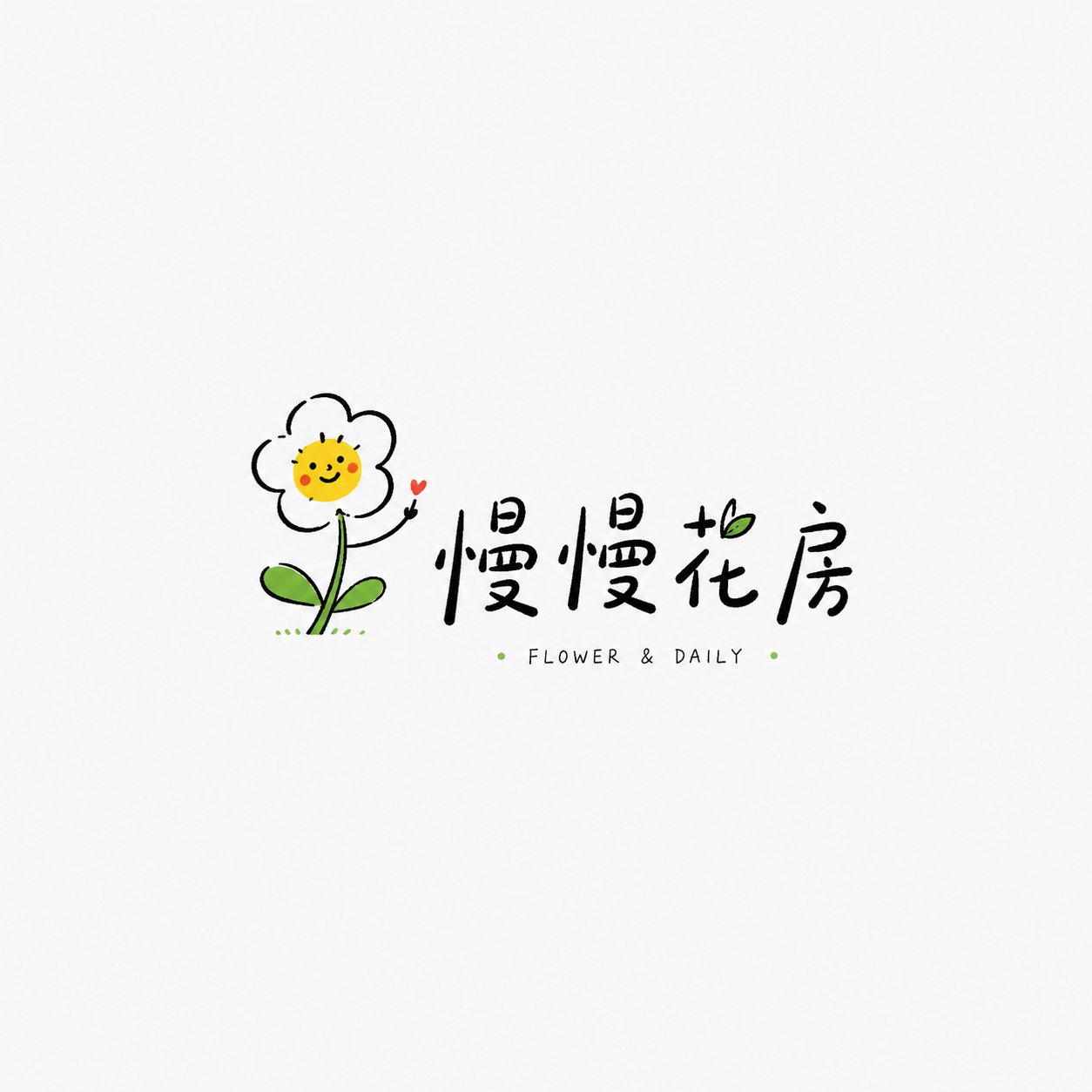治愈系手绘趣味字标Logo设计 / Healing Hand Drawn Playful Wordmark Logo，角色设计，海报、插画、角色，案例输出图 1