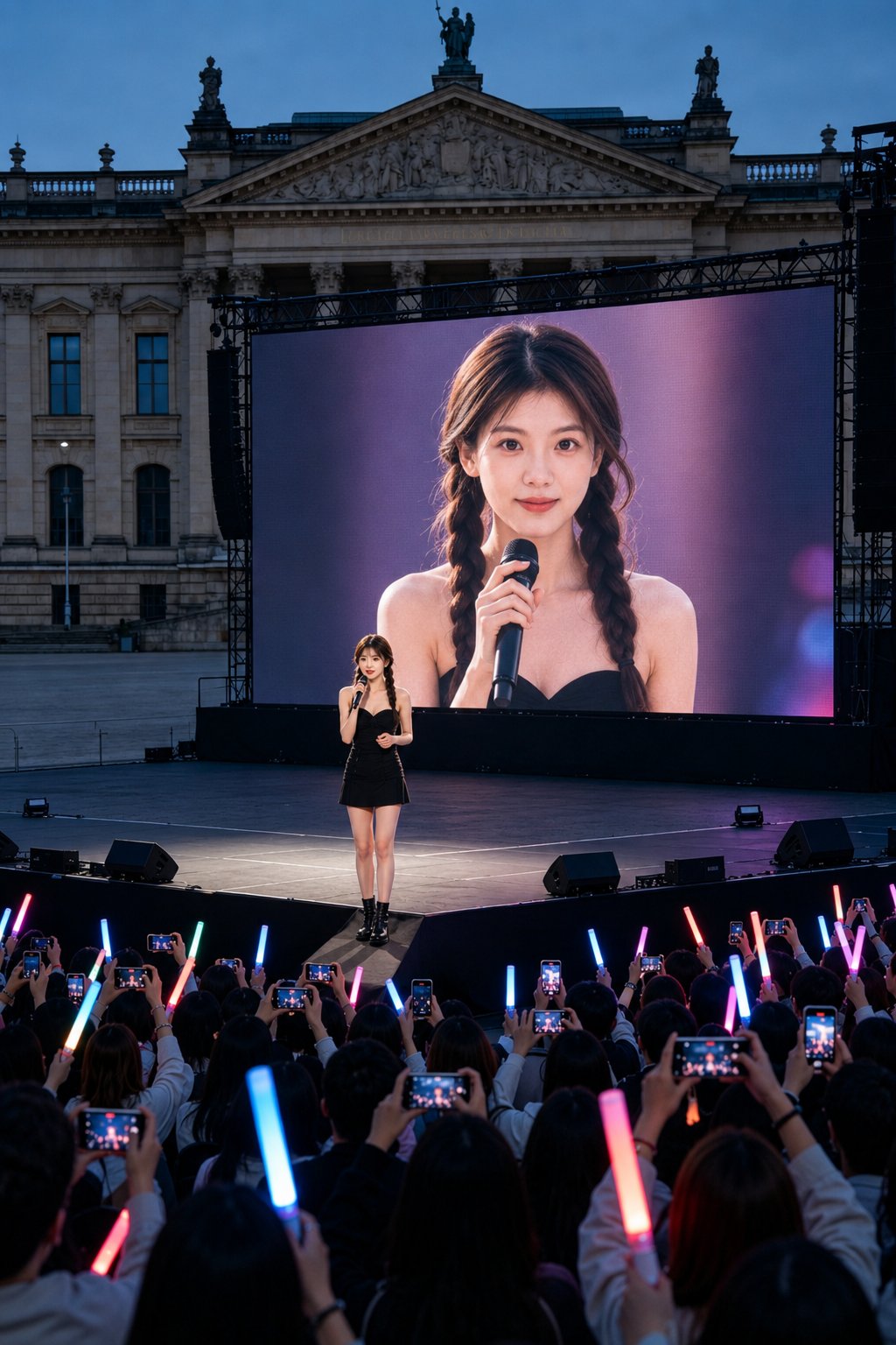 户外演唱会纪实人像摄影大片 / Outdoor Concert Portrait Documentary Photography，角色设计，人像、电影感、角色，案例输出图 1