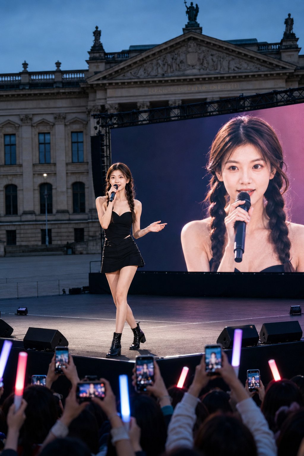 户外演唱会纪实人像摄影大片 / Outdoor Concert Portrait Documentary Photography，角色设计，人像、电影感、角色，案例输出图 2
