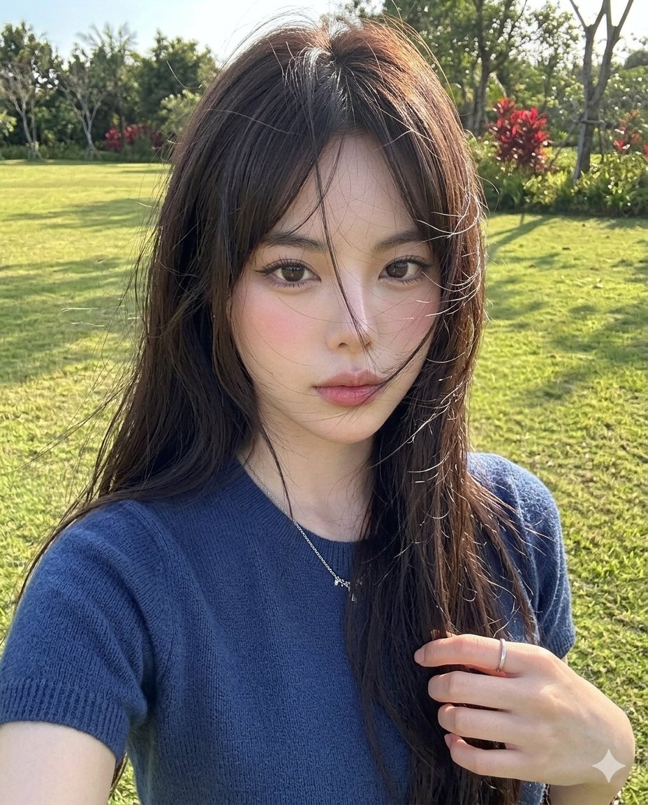 千禧年CCD风格iPhone前置人像 / Early 2000s Ccd Iphone 17 Pro Portrait，人像与摄影，人像、电影感、人像与摄影，案例输出图 1