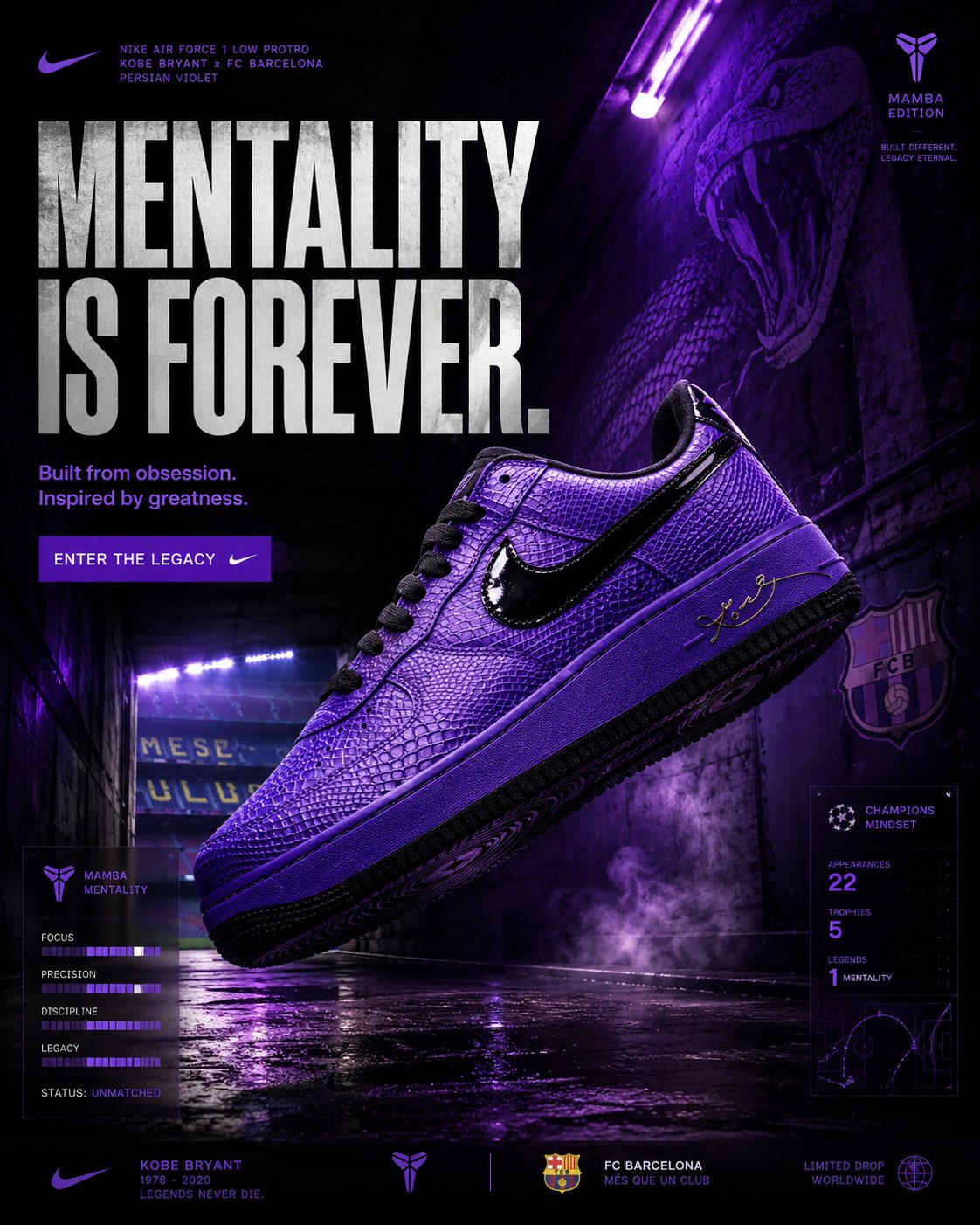 PUMA忍者神龟联名高端街头球鞋广告 / Puma Tmnt Sneaker Smm Campaign Prompt，UI 与社交媒体截图，霓虹、电影感、时尚，案例输出图 2