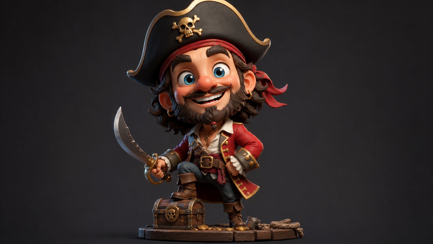 3D风格化夸张人物漫画 / Stylized 3d Caricature Character Design，角色设计，角色、极简、角色设计，案例输出图 1