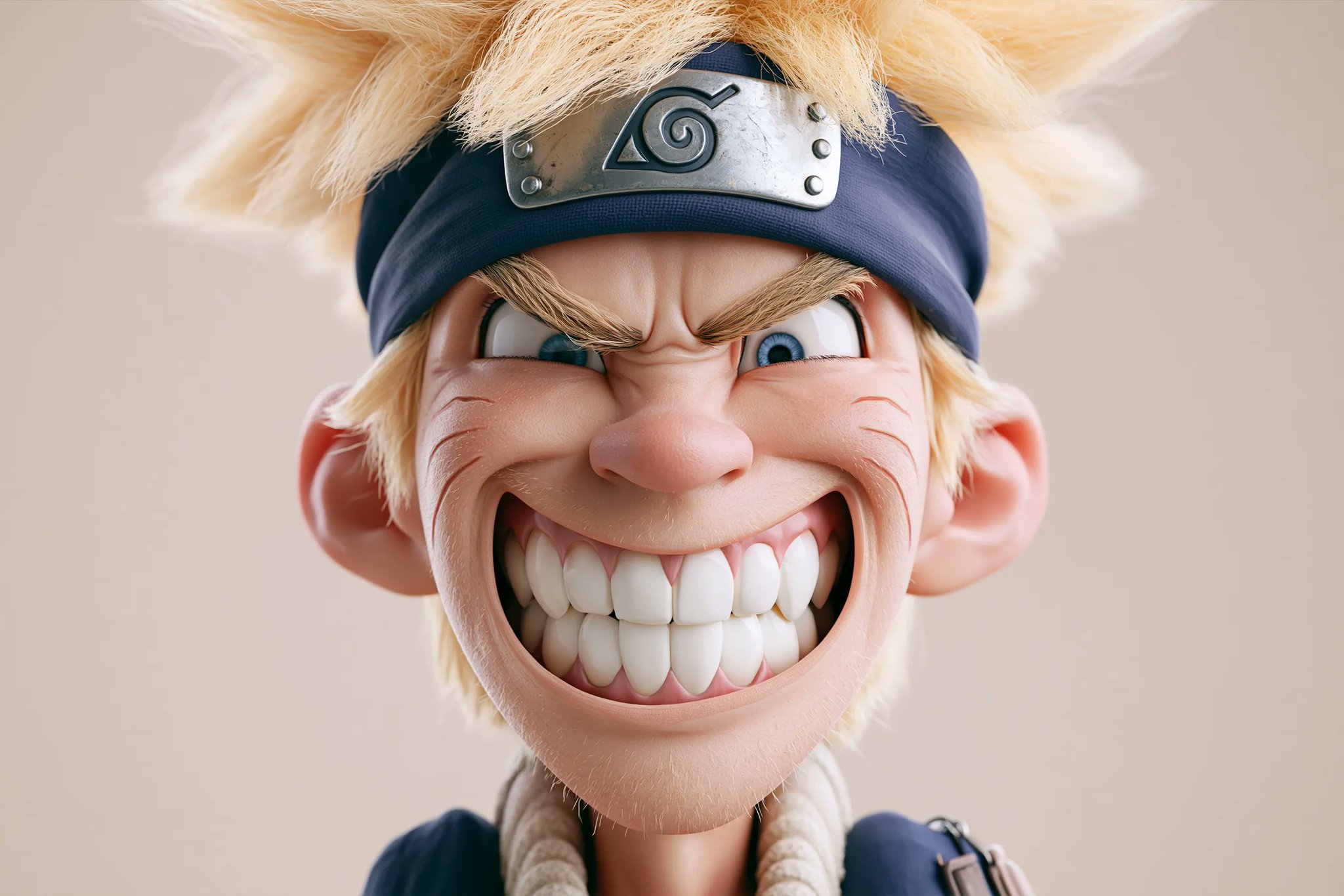 高度风格化3D夸张角色漫画 / Stylized 3d Caricature Character Prompt，角色设计，角色、极简、角色设计，案例输出图 2