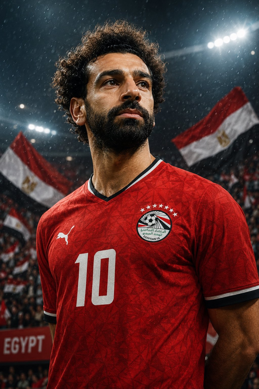 传奇国家队球员电影感超写实肖像海报 / Hyperrealistic Cinematic World Cup Sports Portrait,人像与摄影,人像、电影感、海报,案例输出图 1