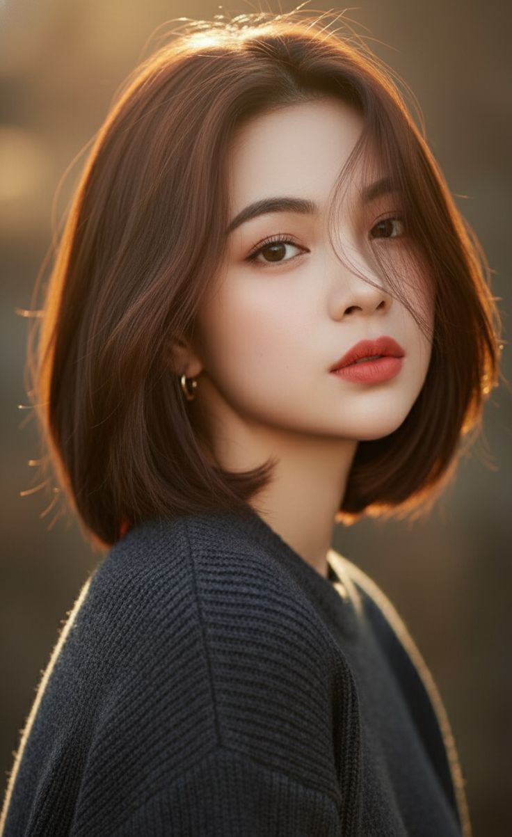 半身低多边形肖像插画 / Half Body Low Poly Portrait Illustration，人像与摄影，人像、插画、极简，案例输出图 1