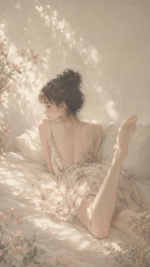 复古柔焦日系半写实插画风格 / Retro Soft Focus Japanese Semi Realistic Illustration,海报与插画,海报、插画、水彩,案例输出图 1
