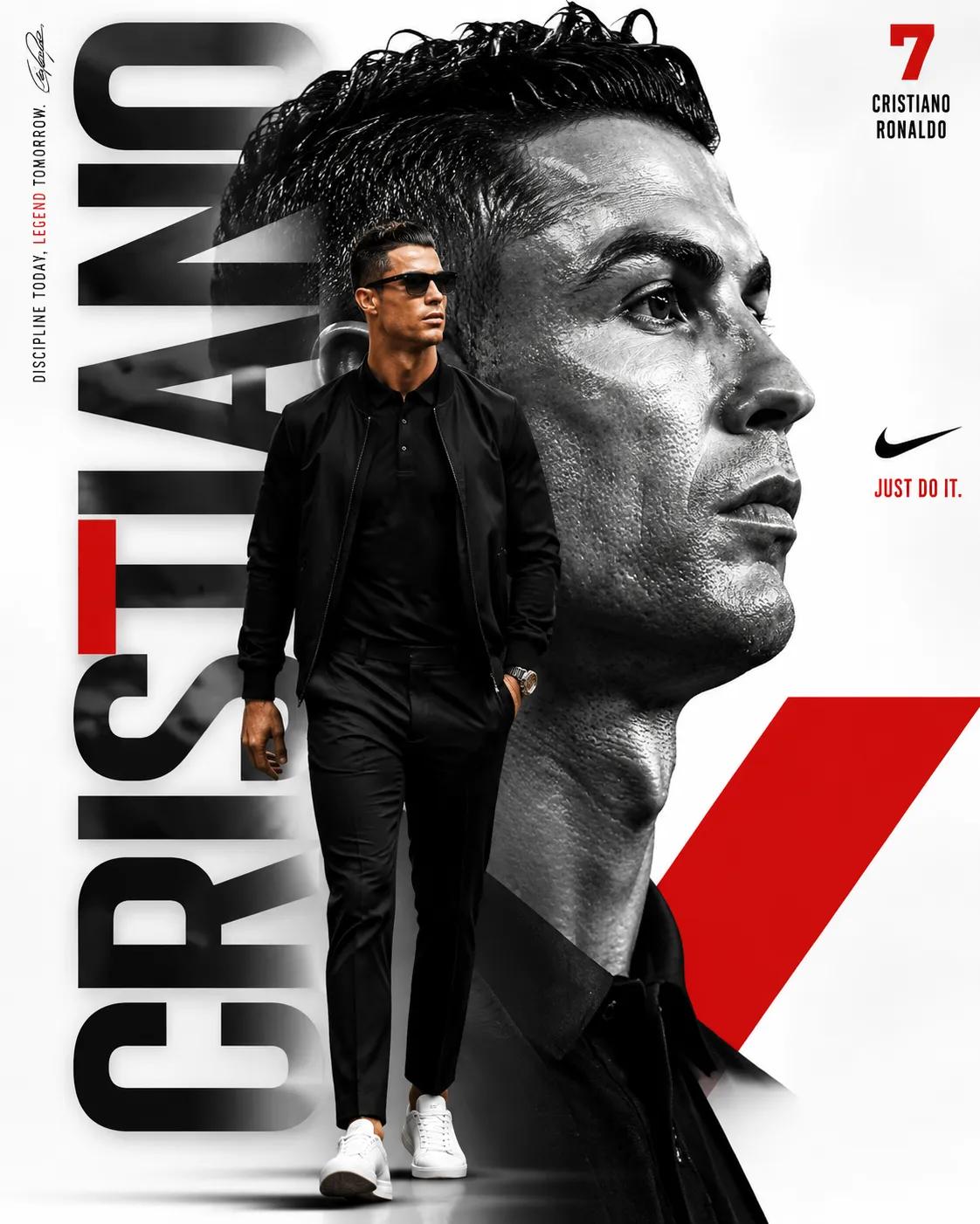 极简主义全黑服饰运动海报设计 / Ultra Premium Minimalist Sports Poster Man In Black，人像与摄影，人像、电影感、时尚，案例输出图 2