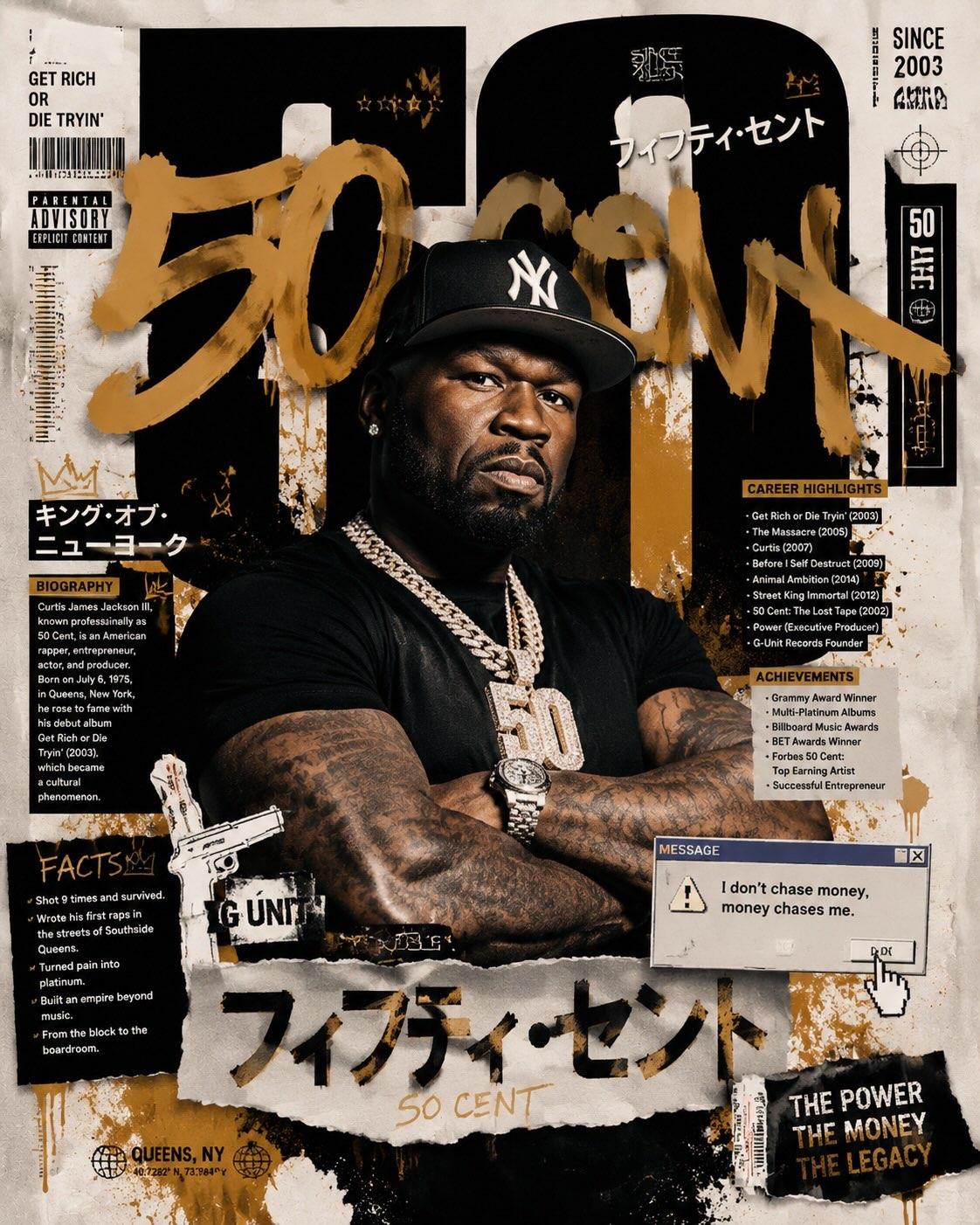 泰森顶级现代日系街头艺术海报 / Ultra Premium Modern Japanese Street Art Tyson Poster，人像与摄影，人像、时尚、海报，案例输出图 2