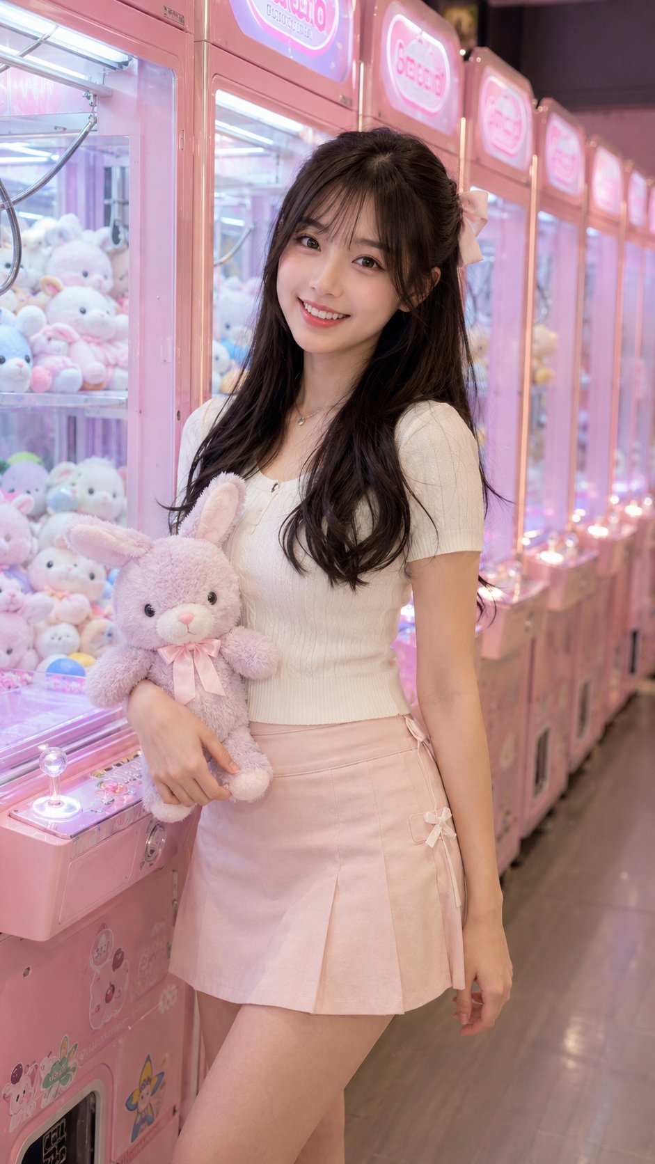 柔光CCD都市可爱娃娃机写真 / Soft Light Ccd Urban Cute Claw Machine Portrait,人像与摄影,人像、竖版、人像与摄影,案例输出图 1