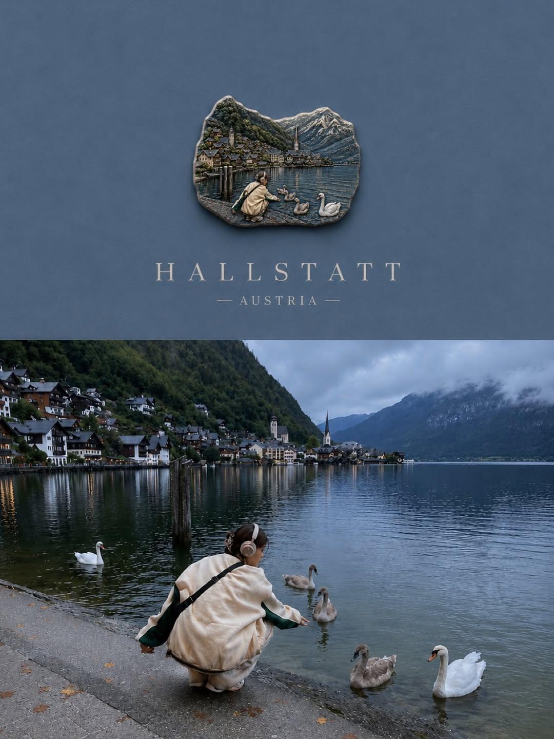 高级旅行海报微缩3D纪念章 / Premium Travel Poster 3d Souvenir Badge Diorama，人像与摄影，人像、电影感、时尚，案例输出图 2
