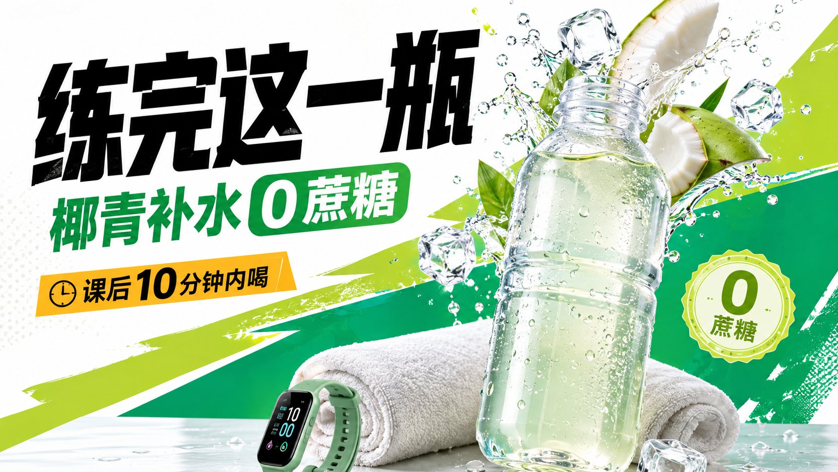 西瓜薄荷冰茶商业广告视觉大片 / Watermelon Mint Ice Tea Commercial Ad Visual，人像与摄影，人像、截图、排版，案例输出图 2