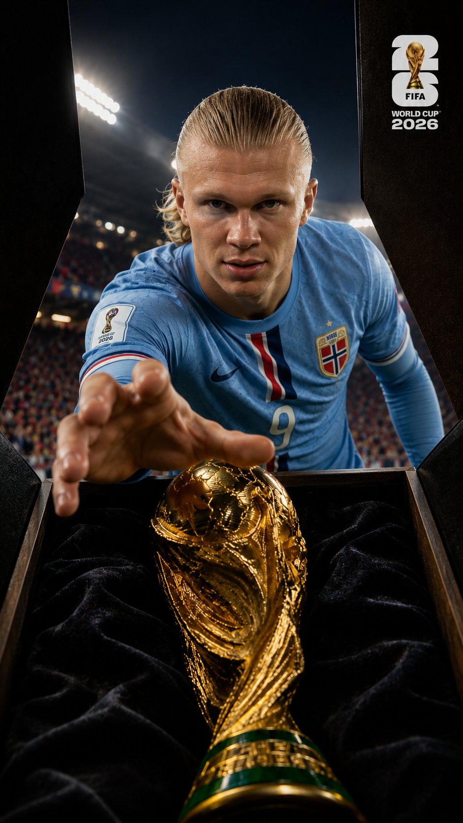 2026世界杯冠军奖杯与球员写实摄影 / Ultra Realistic Fifa World Cup 2026 Player Photography，人像与摄影，人像、电影感、产品图，案例输出图 2