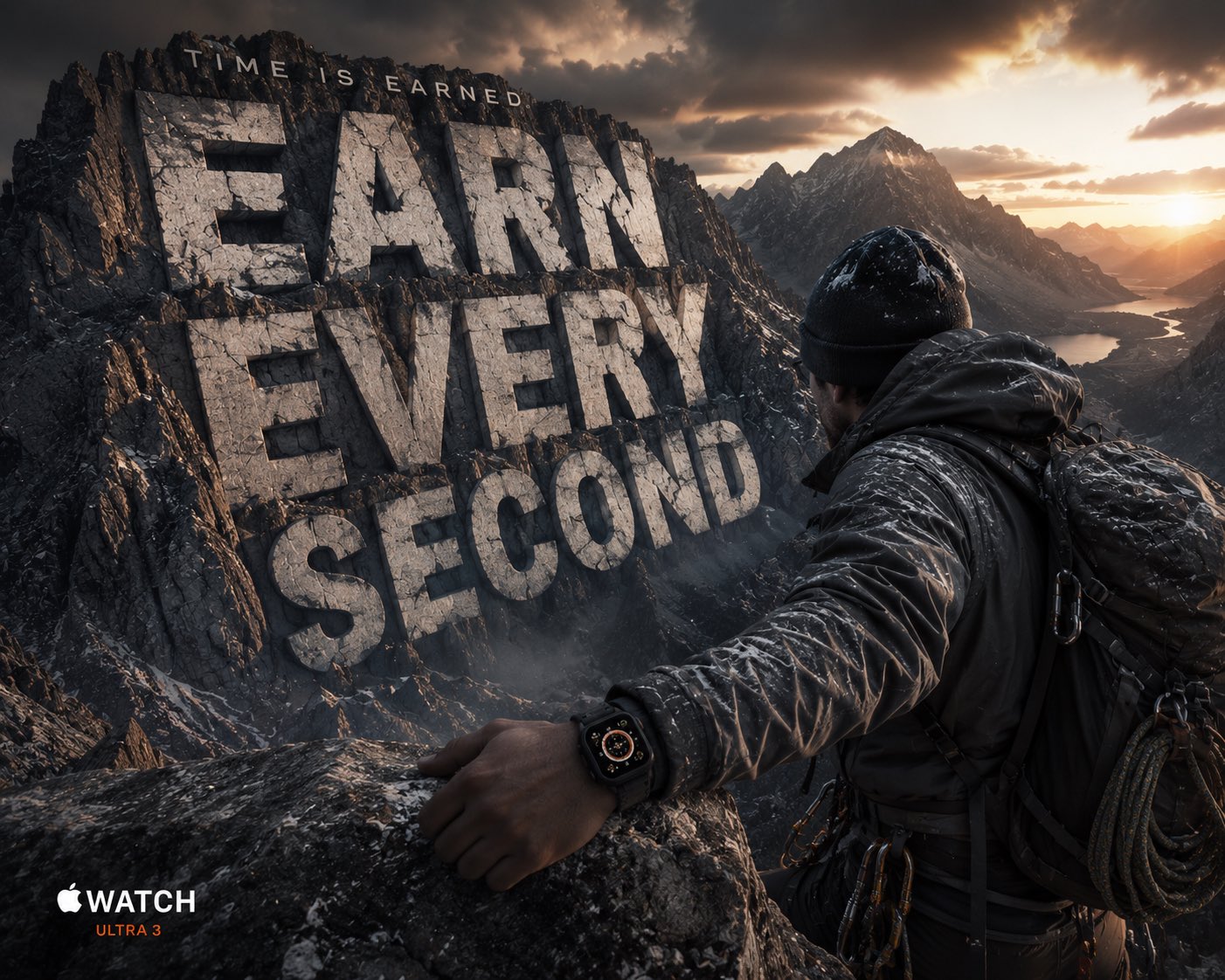 Apple Watch Ultra 3 运动广告大片 / Apple Watch Ultra 3 Consistency Outdoor Campaign，人像与摄影，人像、电影感、时尚，案例输出图 2