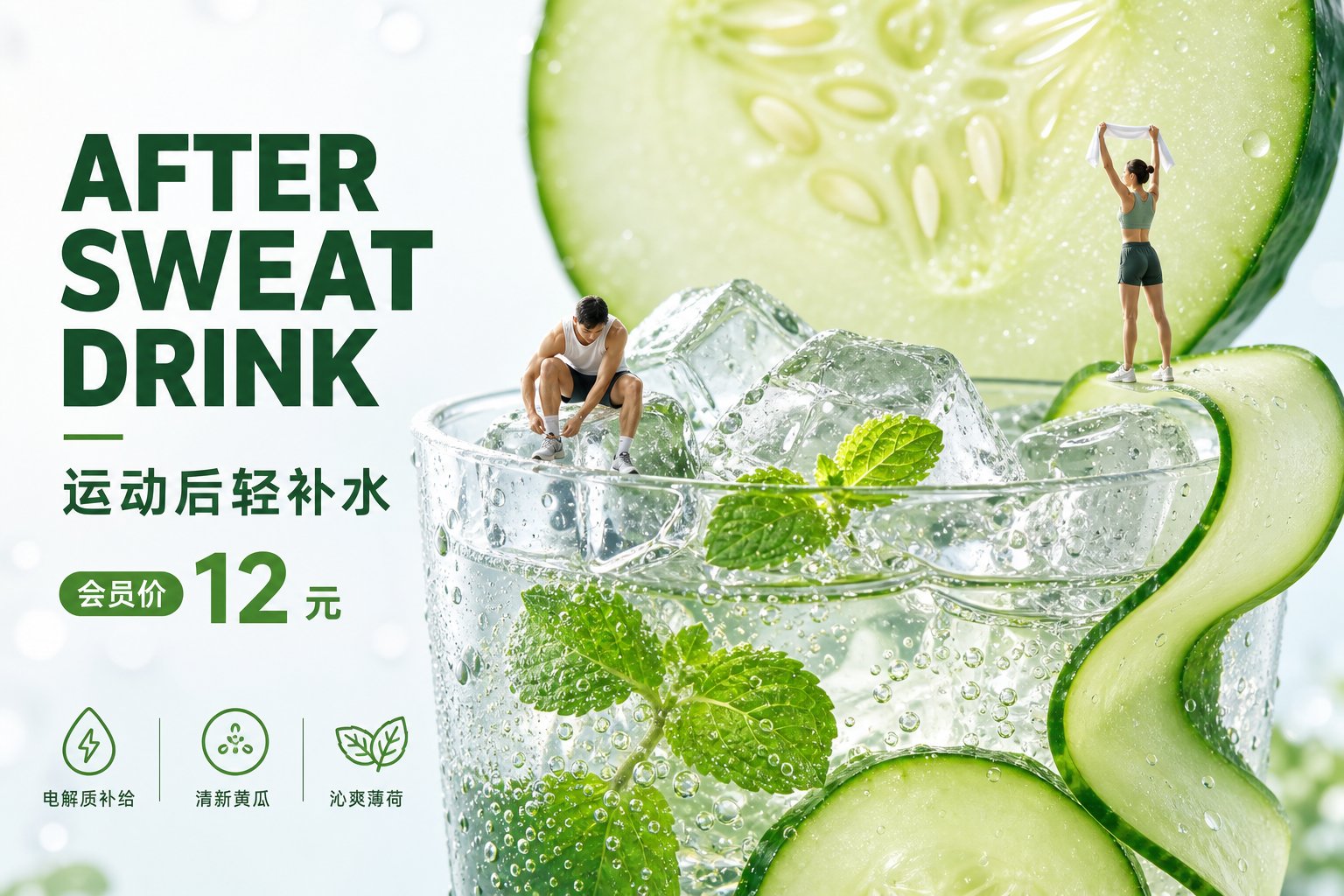 百香果气泡饮音乐节应援微缩景观海报 / Passion Fruit Sparkling Drink Music Festival Miniature Poster，角色设计，海报、插画、角色，案例输出图 2