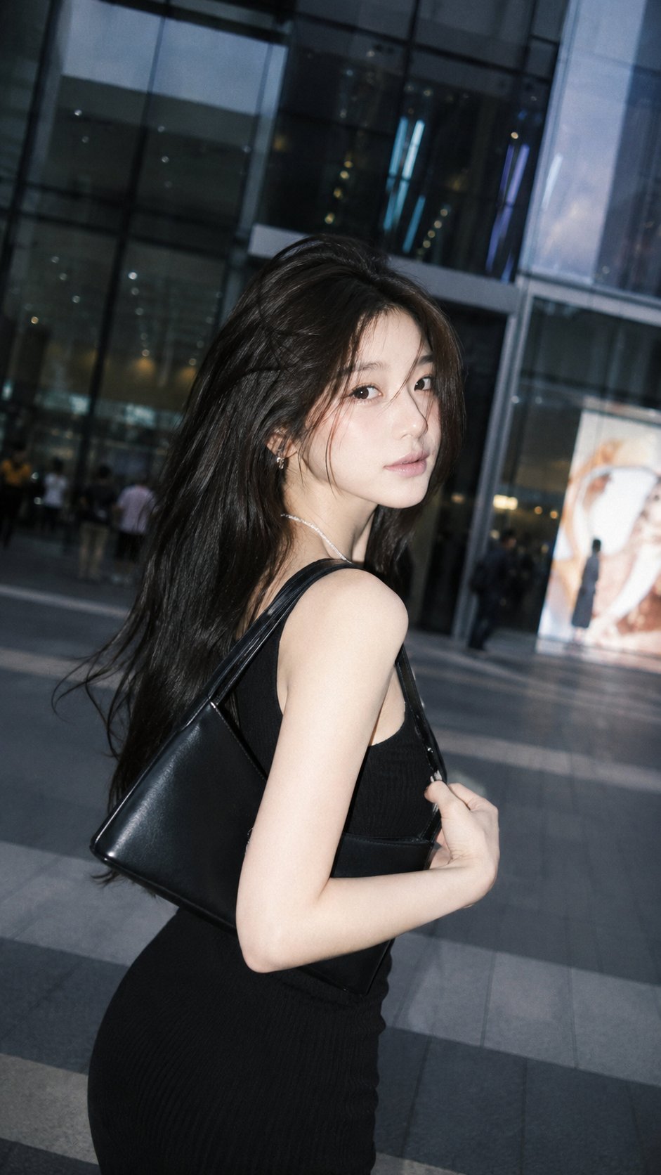 柔光CCD风女性都市街拍真实抓拍质感 / Soft Light Ccd Urban Female Street Photography,角色设计,时尚、角色、产品图,案例输出图 1