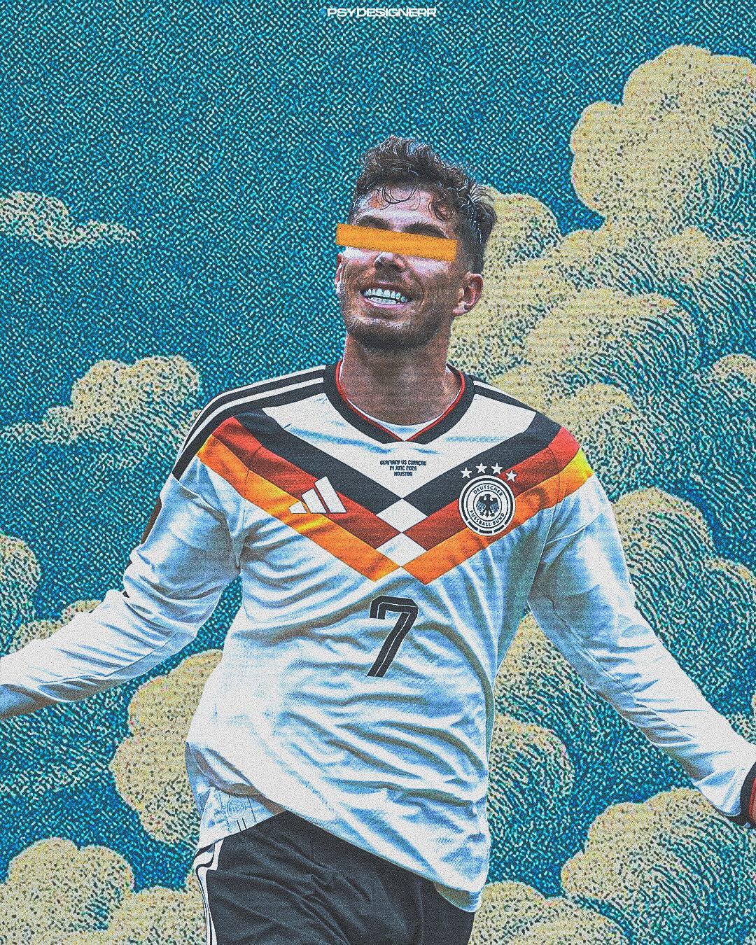 极简足球海报暗黑电影感体育画报 / Ultra Stylized Football Poster Cinematic Sports Art,角色设计,35mm、霓虹、电影感,案例输出图 1