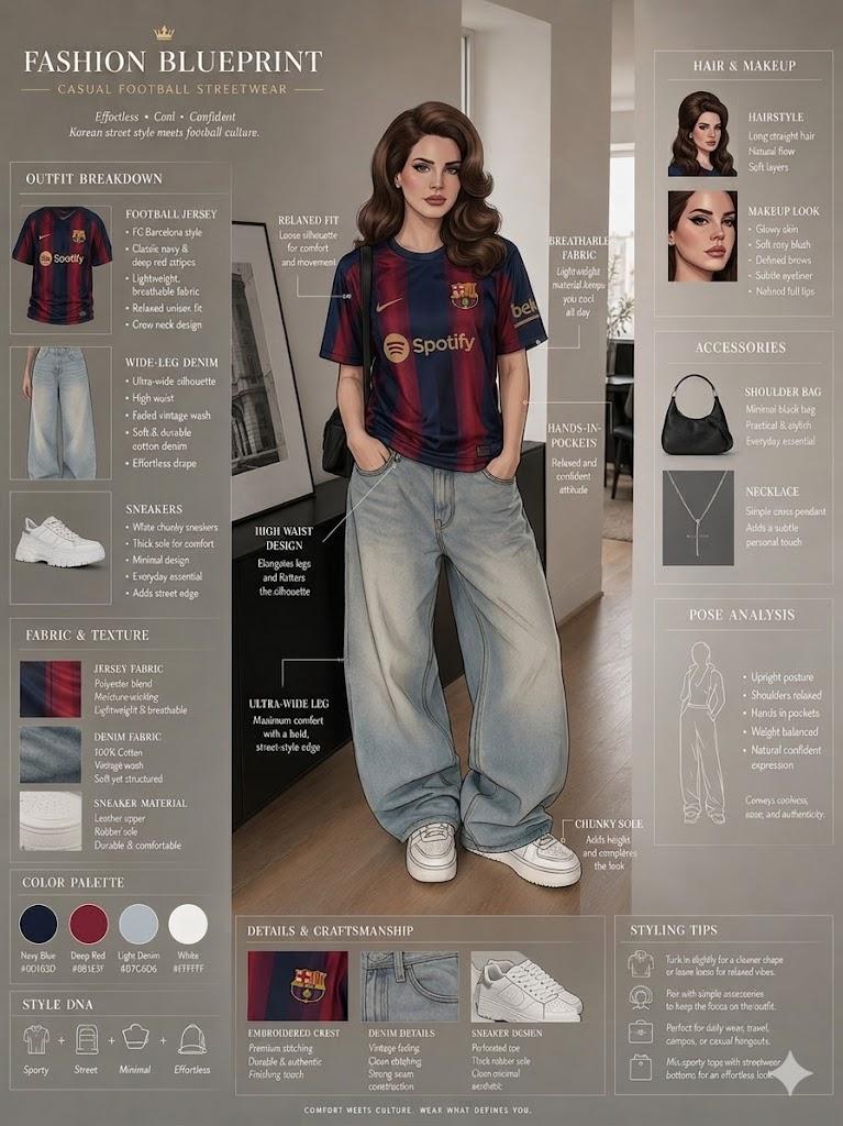 拉娜德雷时尚蓝图高级杂志风信息图 / Lana Del Rey Fashion Blueprint Infographic Editorial Style，人像与摄影，人像、时尚、极简，案例输出图 1