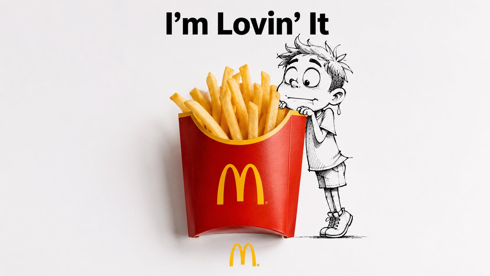 实物与手绘结合的创意品牌广告 / Creative Brand Composite Hand Drawn Ad,角色设计,插画、角色、极简,案例输出图 1