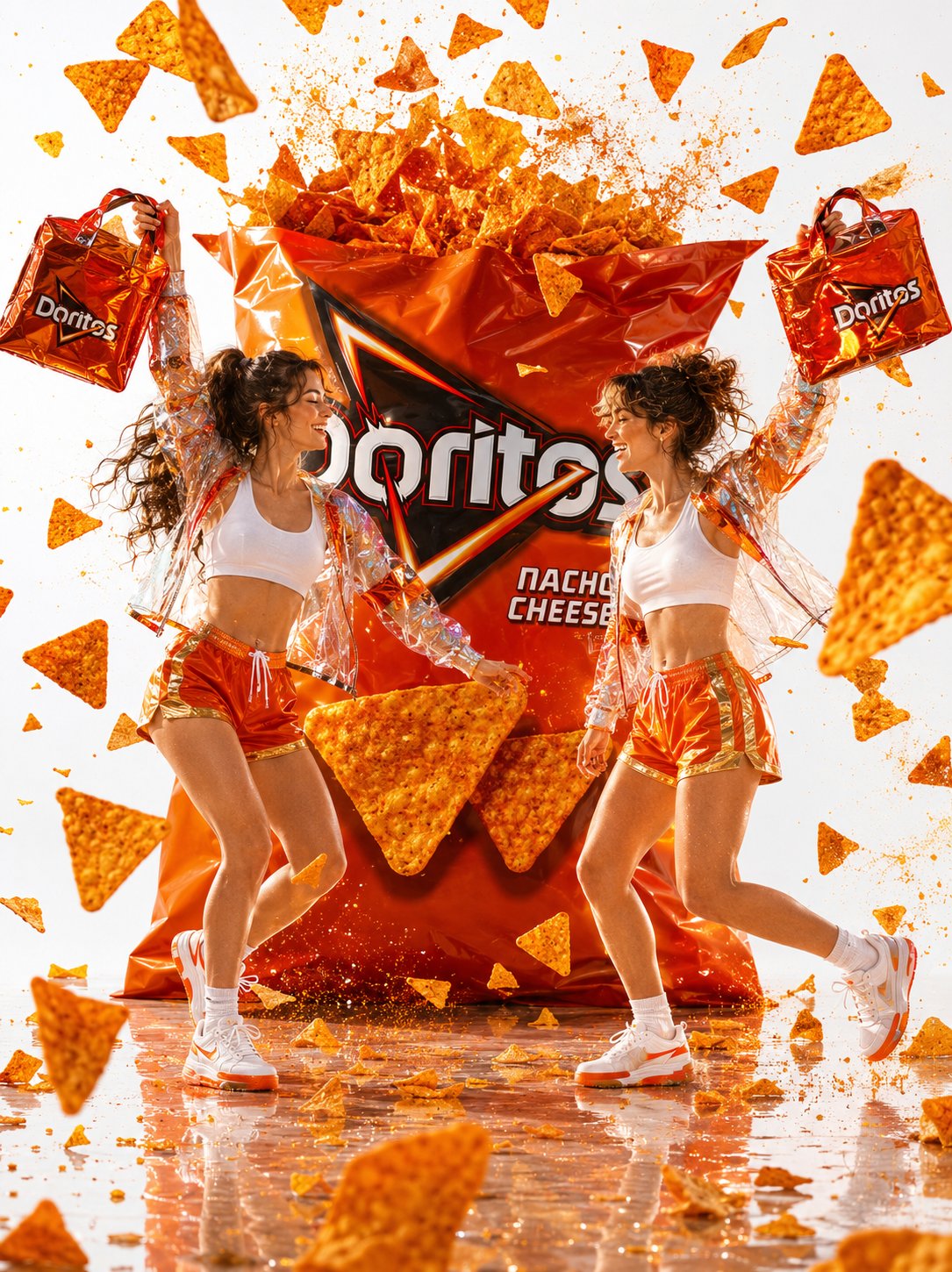 多力多滋高端时尚运动商业摄影大片 / Doritos High Fashion Street Sport Commercial Photography,人像与摄影,35mm、人像、电影感,案例输出图 1