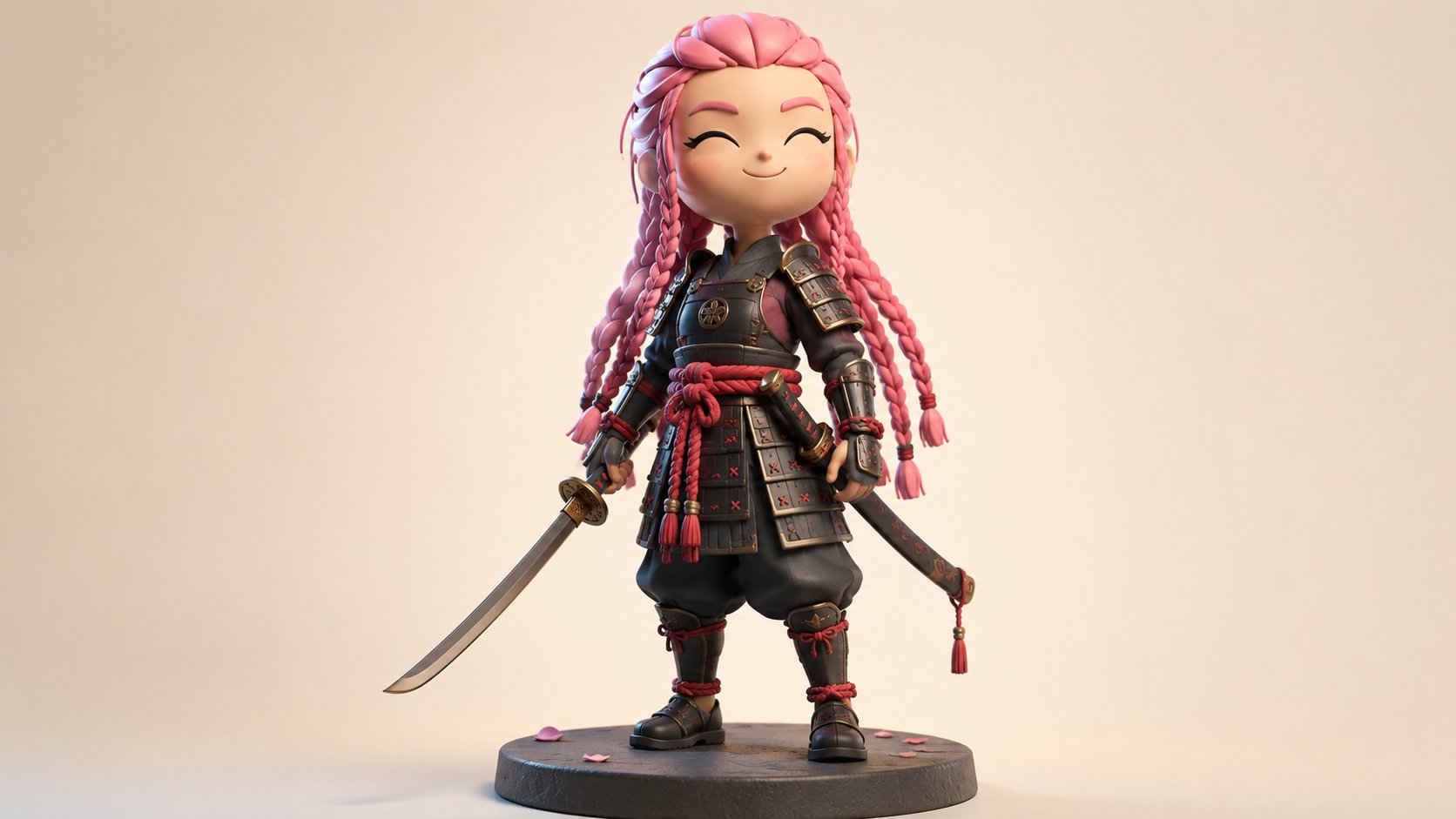 3D极简主义黑胶收藏级人偶模型 / 3d Vinyl Collectible Toy Prompt Template，角色设计，角色、极简、角色设计，案例输出图 2