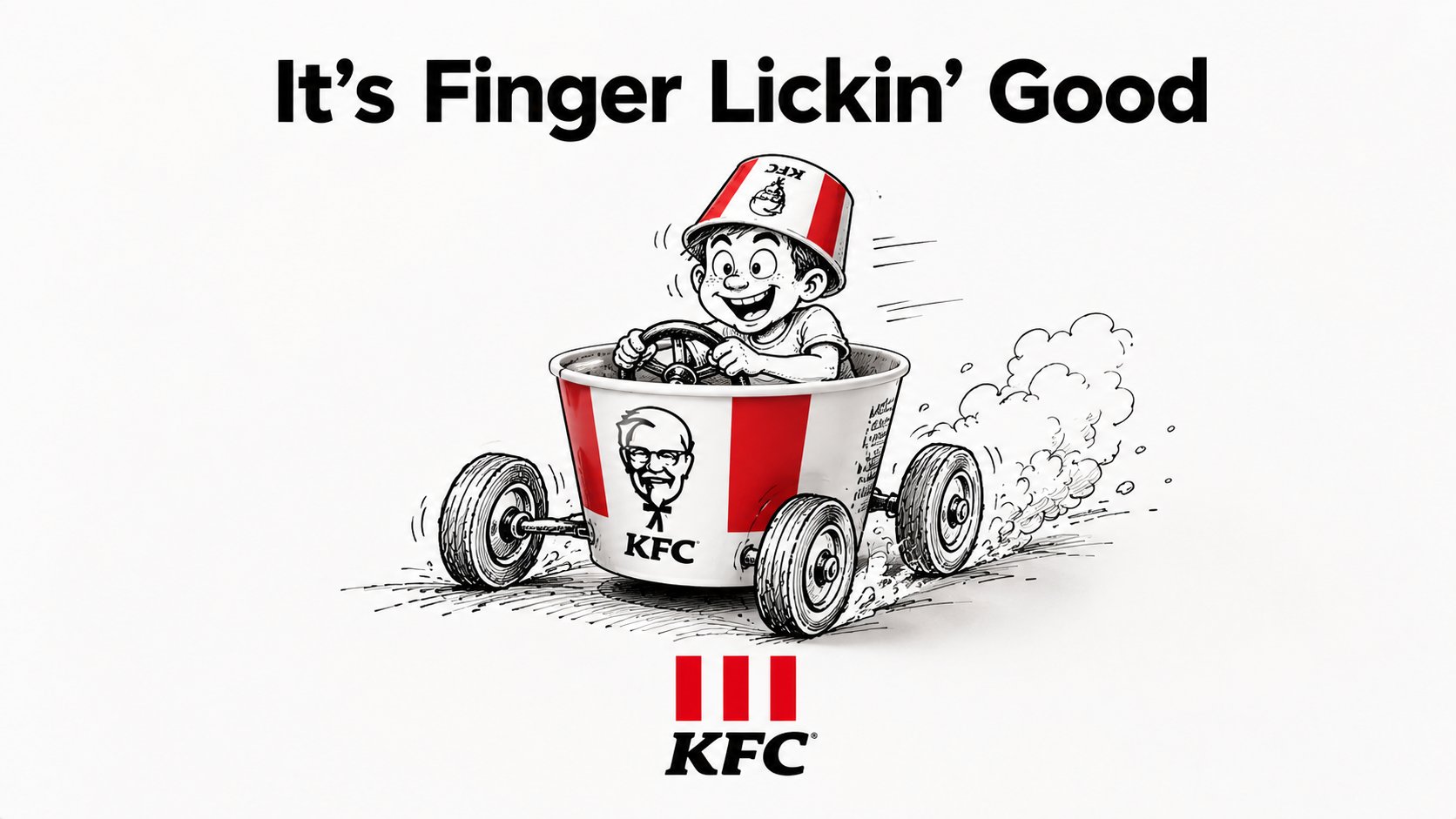 创意合成品牌广告实物产品与手绘涂鸦结合 / Creative Composite Brand Ad Doodle Integration，角色设计，插画、角色、极简，案例输出图 2