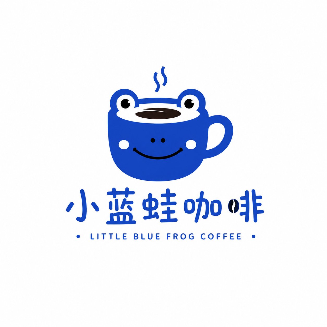 极简萌系符号风格品牌Logo提示词 / Minimalist Cute Symbol Brand Logo Prompt,海报与插画,海报、插画、极简,案例输出图 1