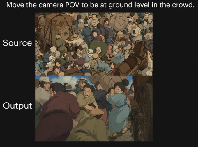 Anime Crowd POV Comparison，模型对比与社区，35mm、电影感、插画，案例输出图 1