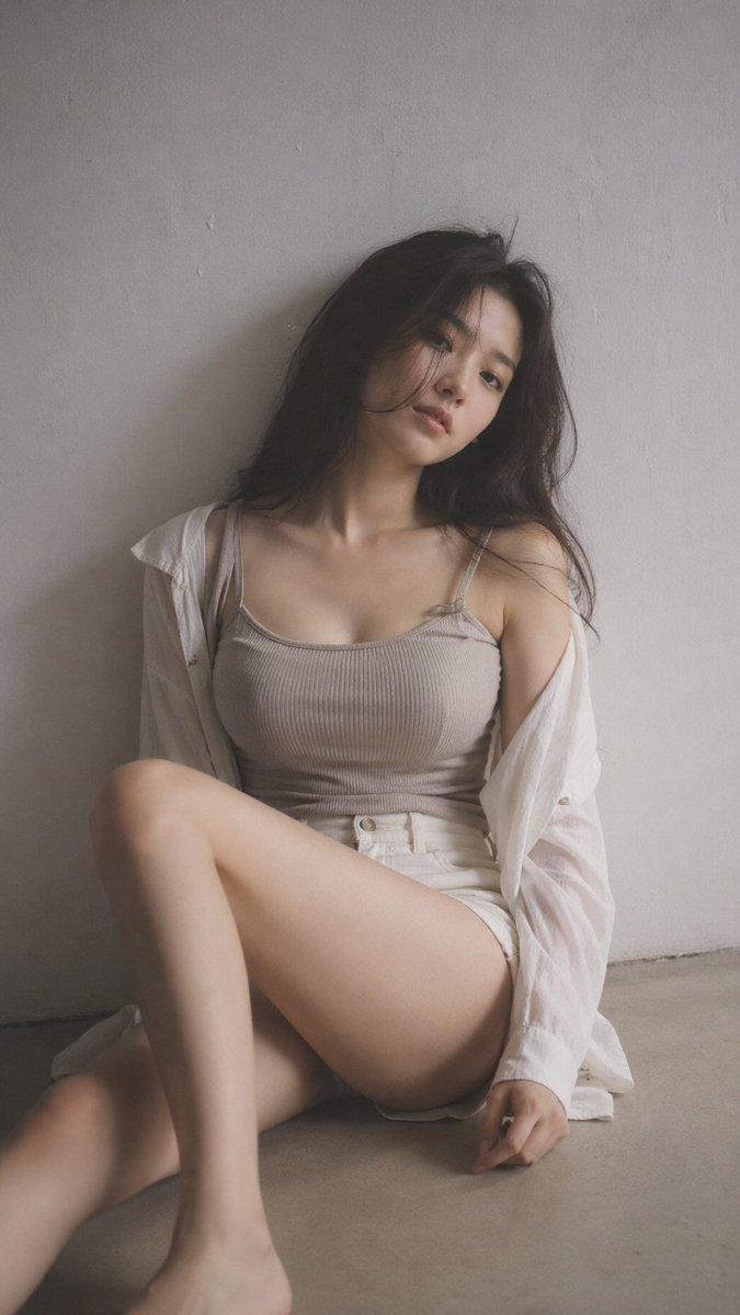 黑柔焦 Editorial 人像 / Soft Black Mist Editorial Portrait，人像与摄影，人像、时尚、极简，案例输出图 1