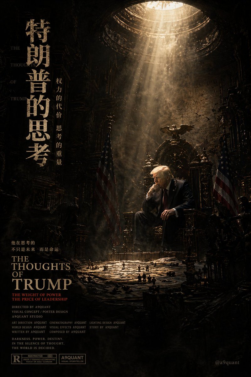 黑暗史诗概念海报 / Dark Epic Concept Poster，模型对比与社区，电影感、海报、插画，案例输出图 1