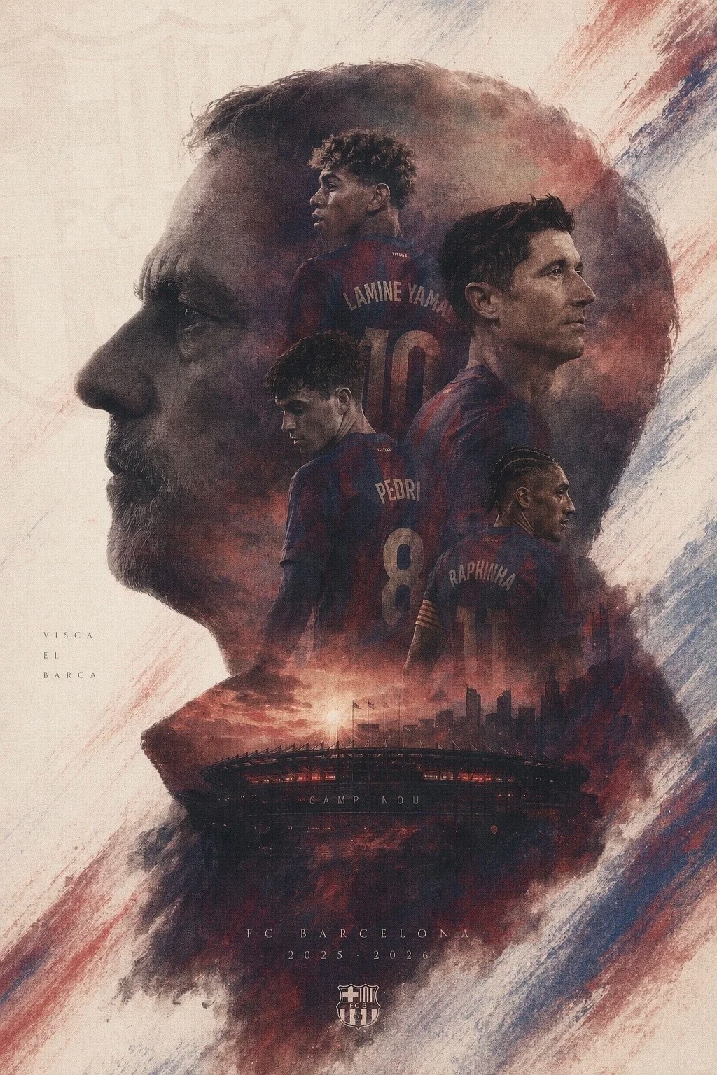 足球主题电影海报，UI 与社交媒体截图，海报、插画、UI，案例输出图 13